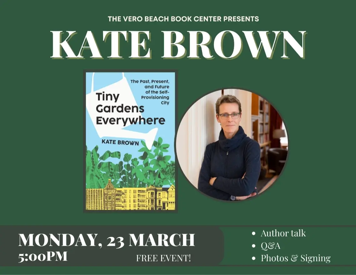 Kate Brown presenting Tiny Gardens Everywhere