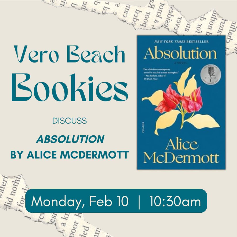 Vero Beach Book Club discusses Absolution by Alice McDermott